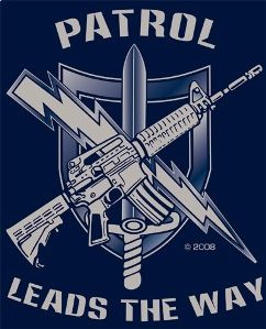 US PATROL Military Sticker