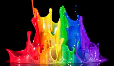 LGBT Splash Art Sticker