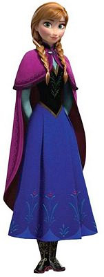 frozen anna sticker 6