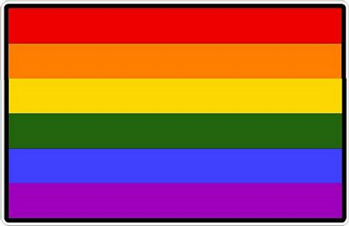 PRIDE FLAG STICKER
