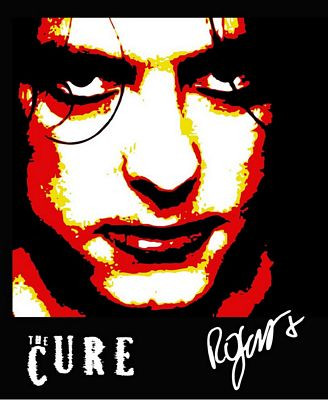 cure robert smith sticker