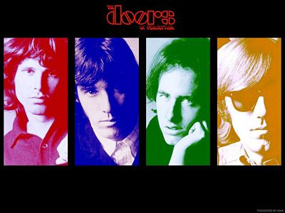 Doors 2 Color Band Sticker