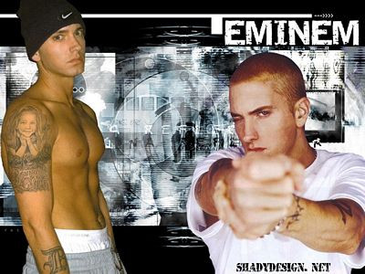Eminem Color Band Sticker
