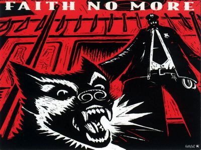 FAITH NO MORE Color Band Sticker