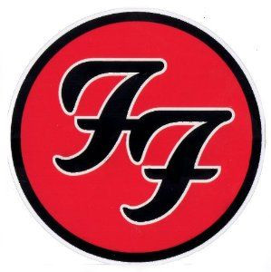 FOO FIGHTERS COLOR LOGO STICKER