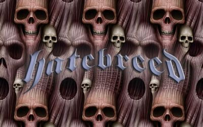Hatebreed 3 Color Band Sticker