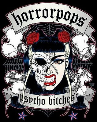 HORRORPOPS PSYCHO BITCH BAND STICKER