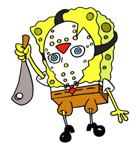 Spongebob Jason Sticker