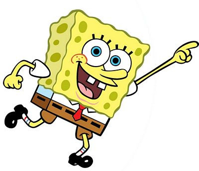 spongebob squarepants dance stcker