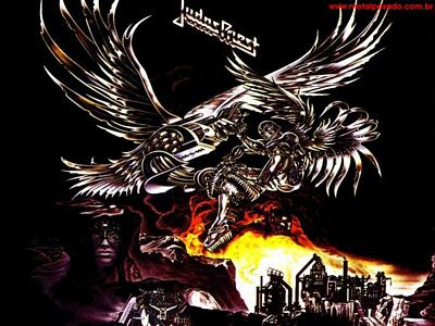 Judas Priest 2 Color Band Sticker