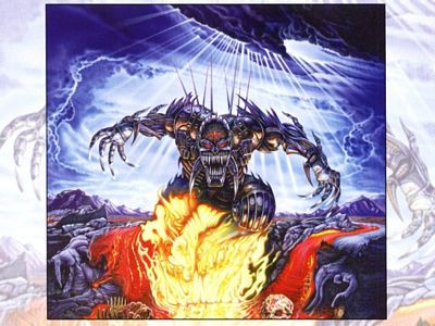 Judas Priest Color Band Sticker