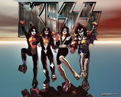 KISS Sticker