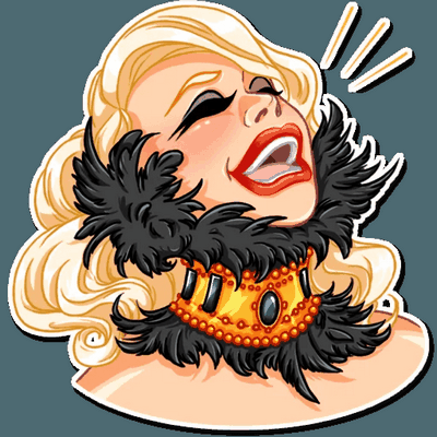 Lady Gaga Band Sticker 1