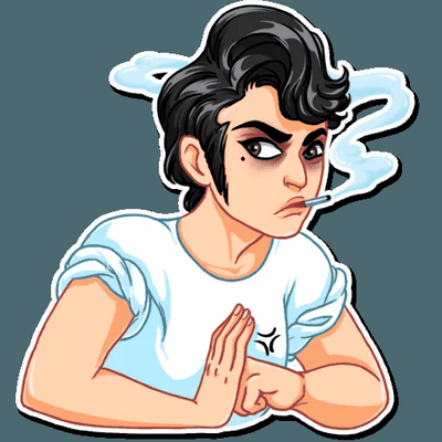 Lady Gaga Band Sticker 6