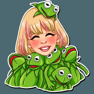 Lady Gaga Band Sticker 19