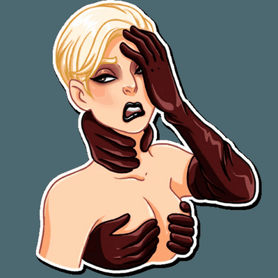 Lady Gaga Band Sticker 20