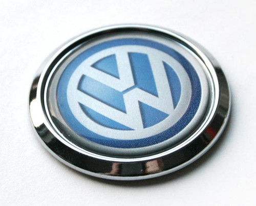 Volkswagen VW Car Chrome Emblem Decal Domed Sticker