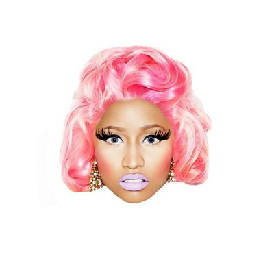 Nicki Minaj face band sticker