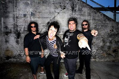 Papa Roach 2 Color Band Decal