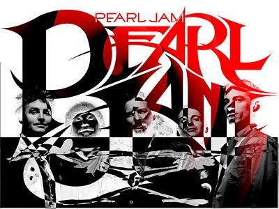 Pearl Jam Color Band Decal