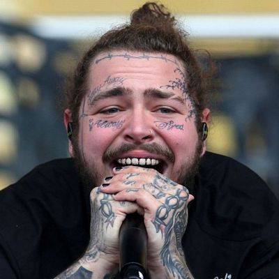 POST MALONE RAP MUSIC ALBUM COVER STICKER