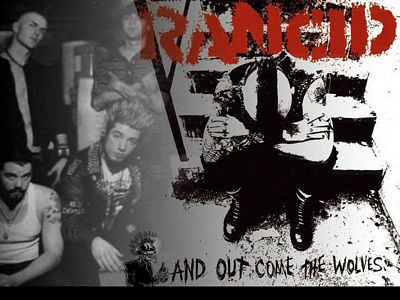 Rancid 2 Color Band Decal