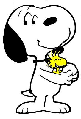 SNOOPY and Woodstock Peanust Gang Sticker 15