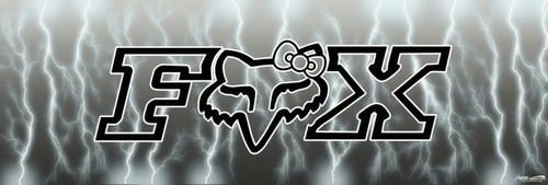 F BOW Flames Rear Window Graphic