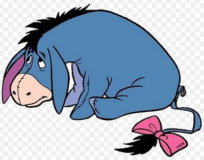 eeyore color sticker 3