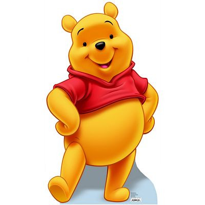 Winnie the Pooh standing sticker 2