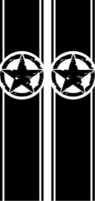 MILITARY ARMY STAR Truck COMBO KIT