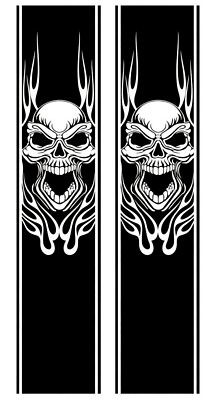 SKULL Tribal Flames COMBO KIT