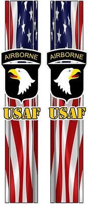 MILITARY USA FLAG usaf airborne COMBO KIT