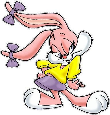 WB Toons Miss Buggs Decal 2