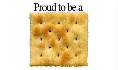 cracker pride rectangle sticker