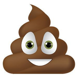 happy pooh face sticker