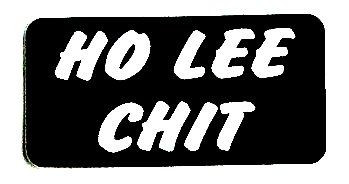 ho lee chit hard hat toolbox funny lunch box helmet sticker