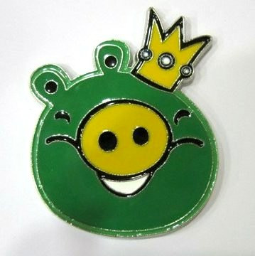 Angry Bird METAL Car Emblem PIG