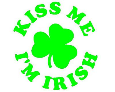 Kiss Me Im Irish Sticker