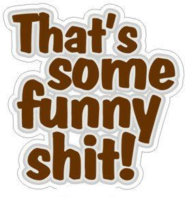 thats awesome funny shit sticker