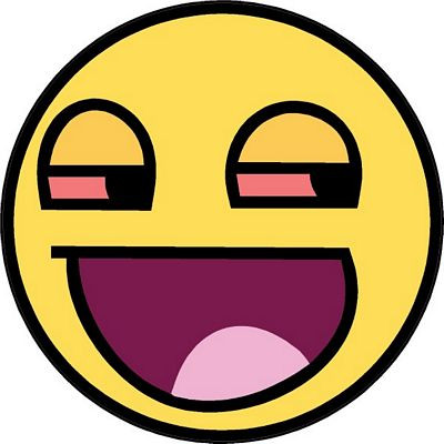 smiley High Awesome Happy Face Funny Decal