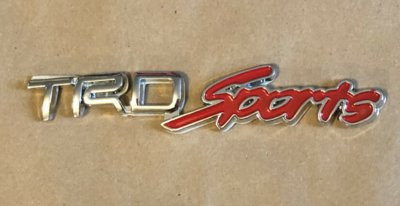 TRD Sports Chrome Emblem
