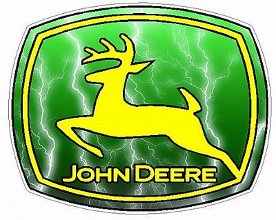 JDeer Logo GREEN Lightning