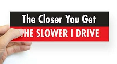 Tailgater Bumper Sticker