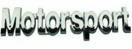 Motorsport Chrome Emblem