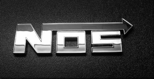 NOS Chrome Emblem