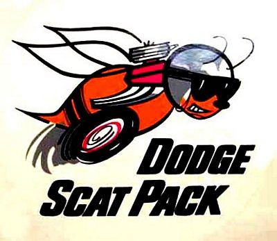 dodge scat pack decal