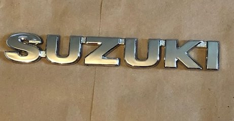 SUZUKI Chrome Emblem