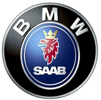 BMW SAAB Color Decal Sticker