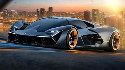 Lamborgini Electric Car STICKER